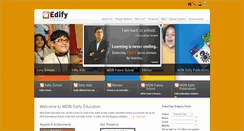 Desktop Screenshot of edifyeducation.com